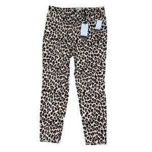 NWT SOFIA VERGARA Cheetah Print Curvy Ankle Jean Size 12